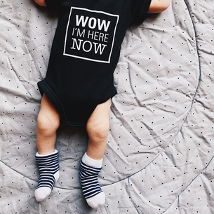 Baby im Büro Werbeagentur Frankfurt